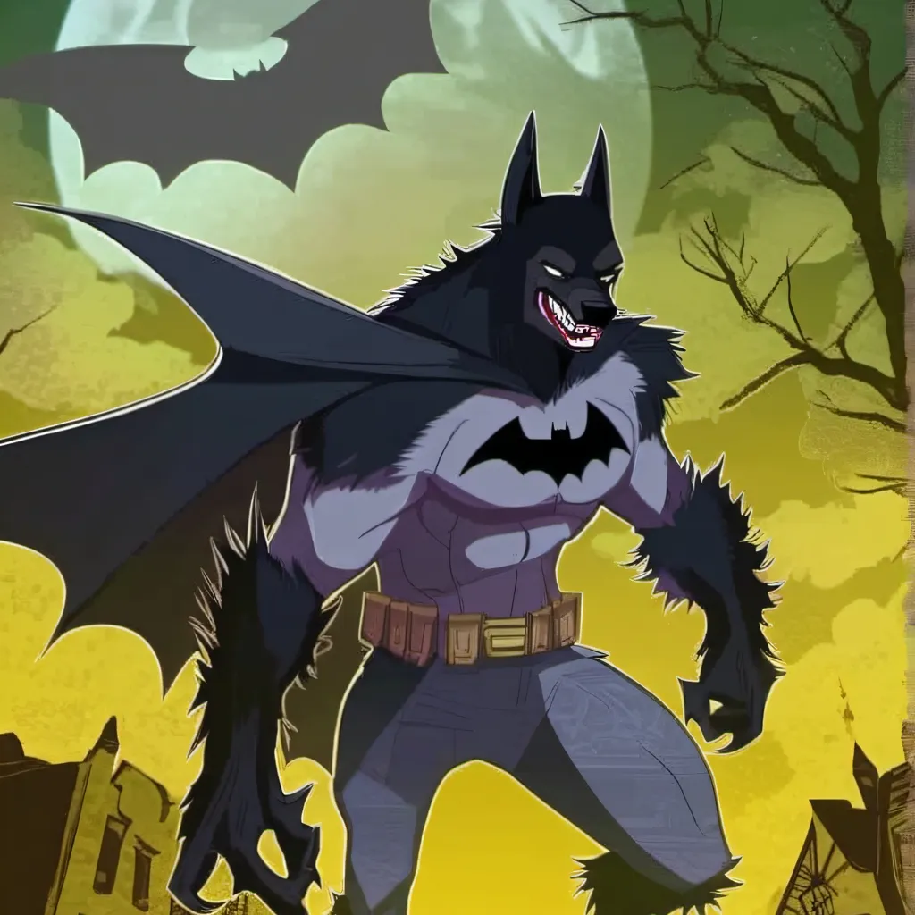 chat with ai character: Werewolf Batman