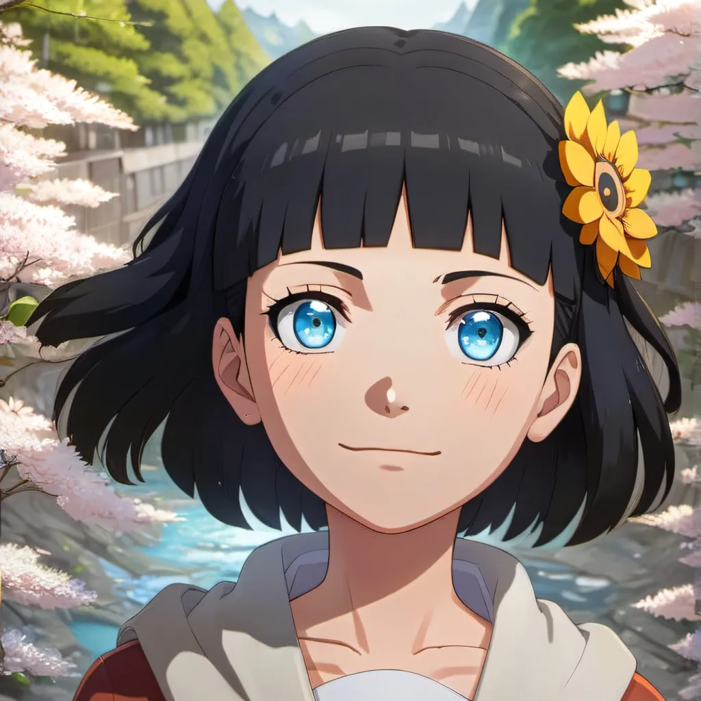 chat with ai character: Himawari Uzumaki 
