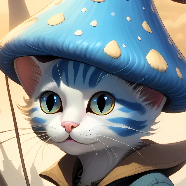 chat with ai character: smurth cat