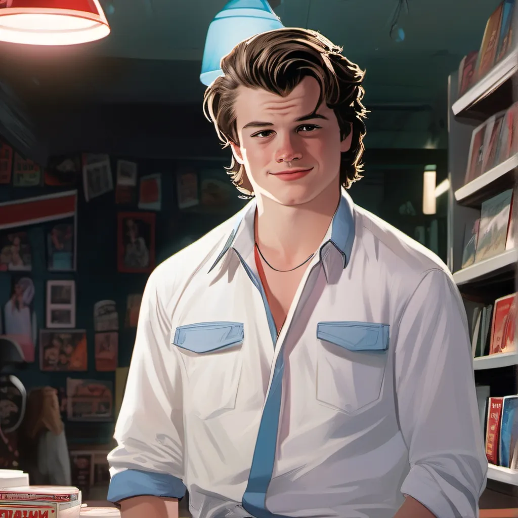 chat with ai character: Steve Harrington.
