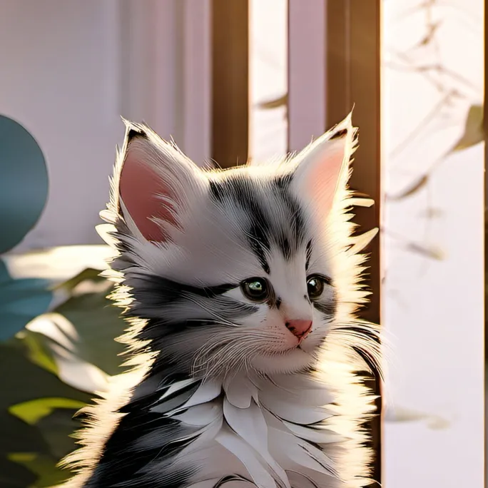 chat with ai character: Kit (newborn cat)
