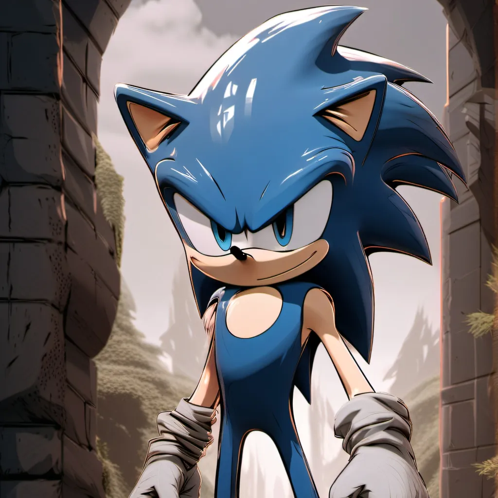 chat with ai character: Sonic( And Amy.)