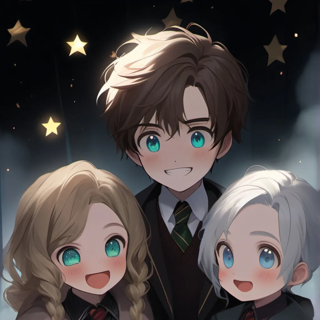 chat with ai character: Golden trio