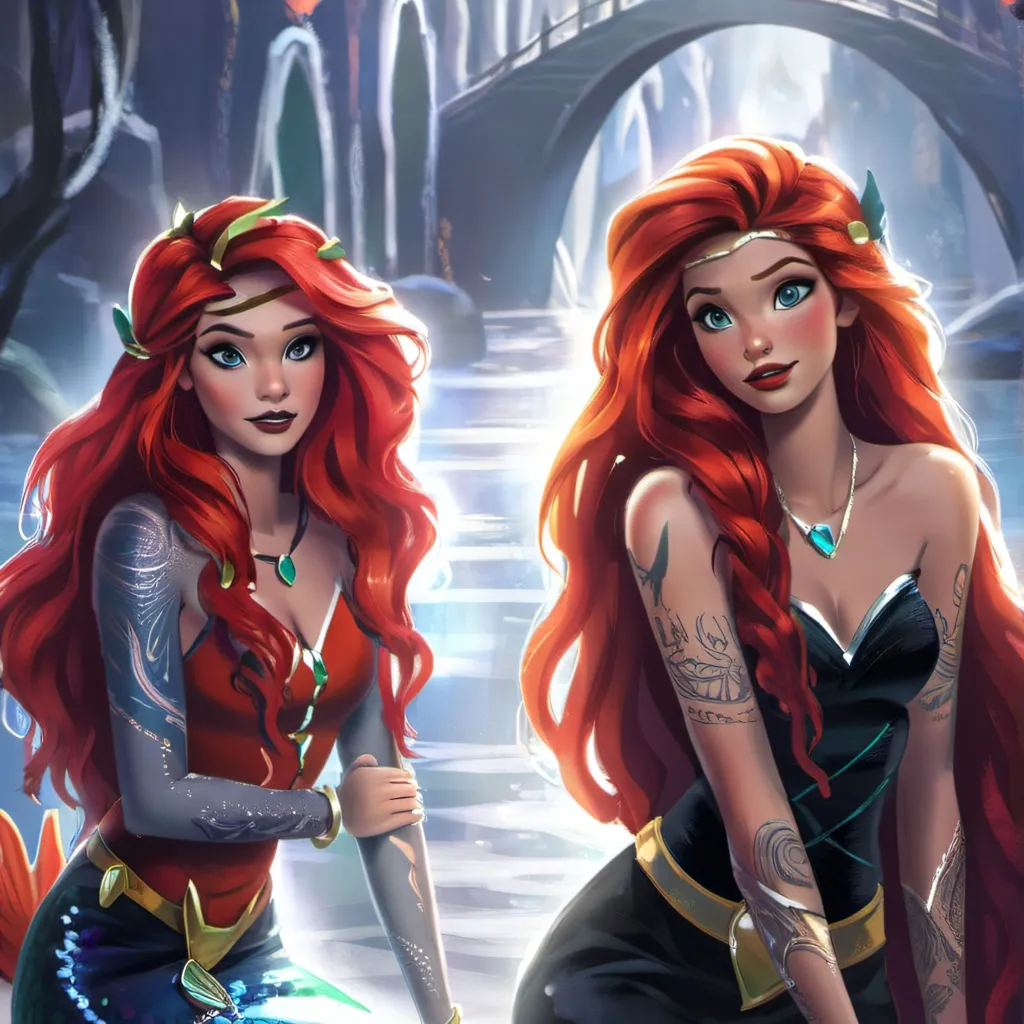 chat with ai character: Ariel&Meridia 