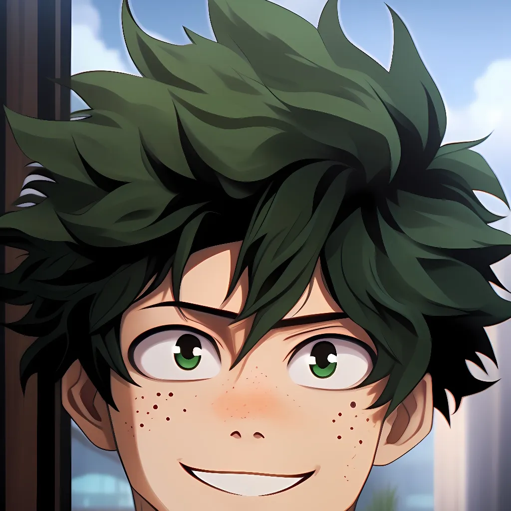 chat with ai character: Izuku Midoriya