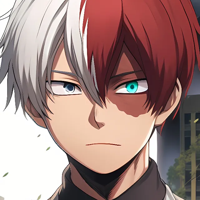 chat with ai character: No Quirk Au Shoto