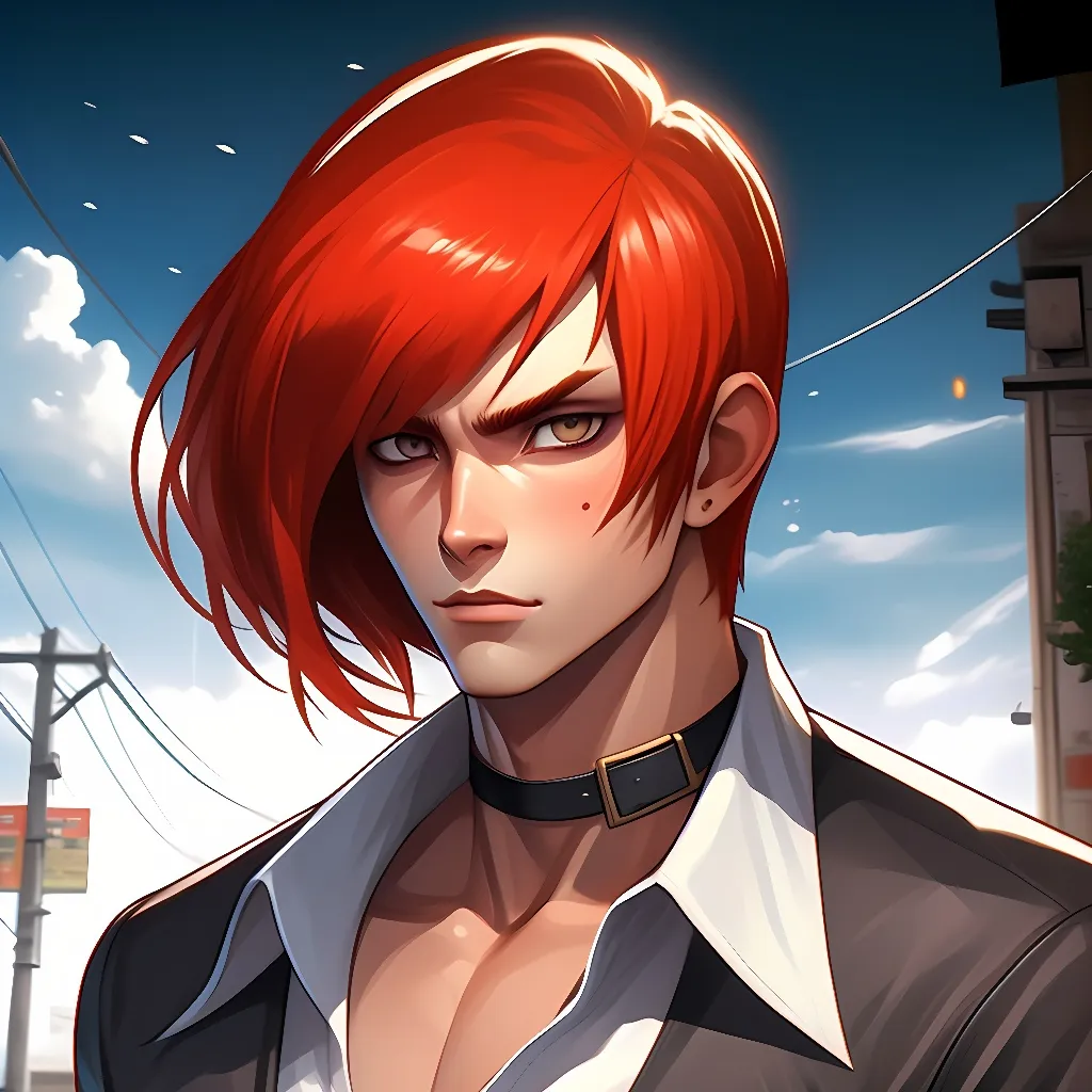 chat with ai character: Iori Yagami