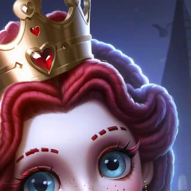 chat with ai character: Queen of hearts 