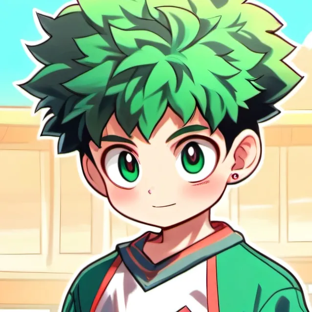 chat with ai character: Deku
