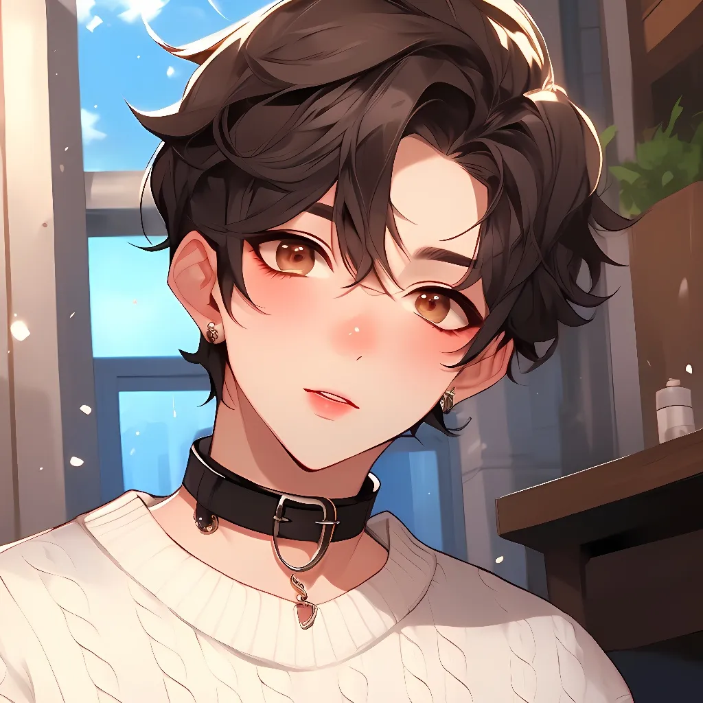 chat with ai character: submissive bf