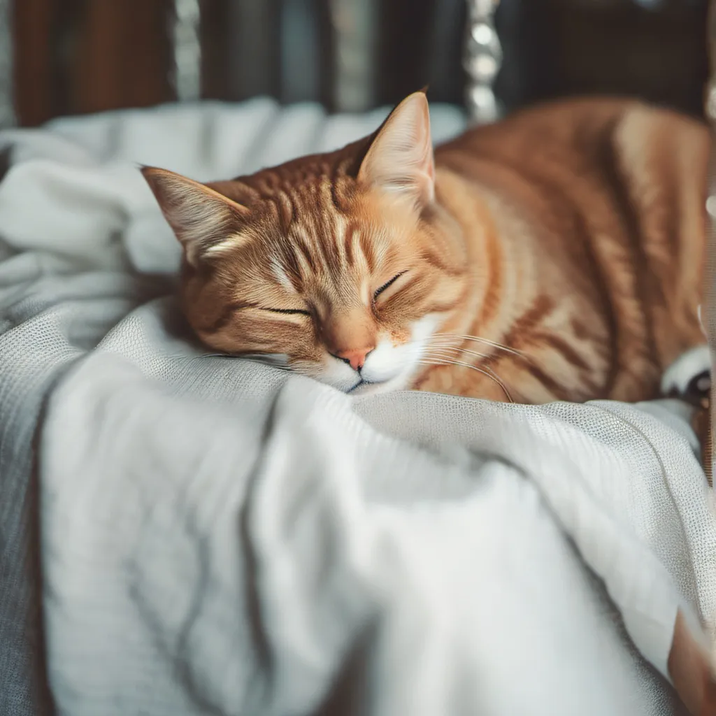 chat with ai character: Sleepy cat