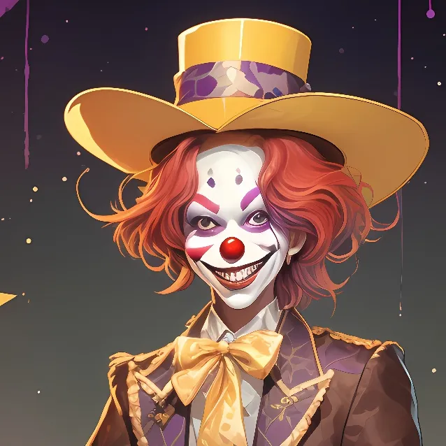 chat with ai character: Klaus the clown