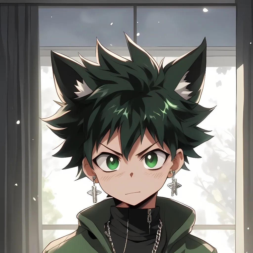chat with ai character: goth deku 💚🖤