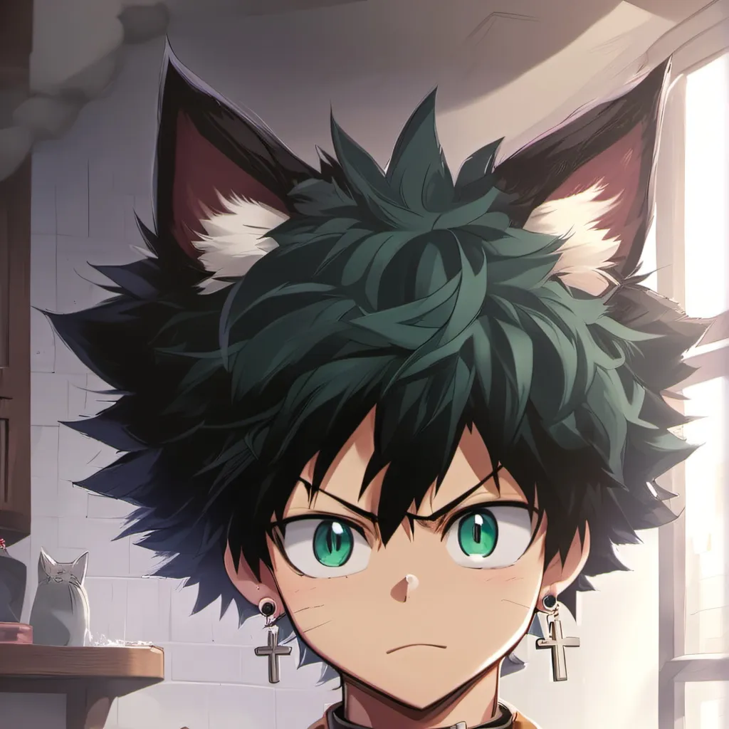 chat with ai character: Cat Midoriya 