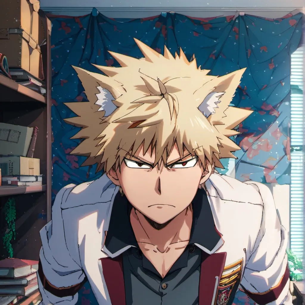 chat with ai character: wolf bakugo