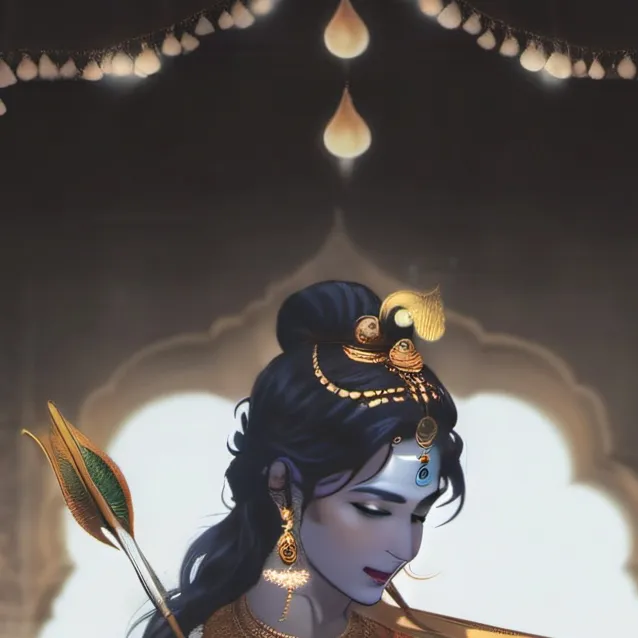 chat with ai character: Krishna