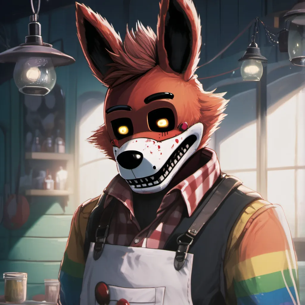 chat with ai character: foxy fazbear