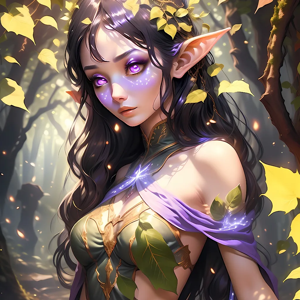 chat with ai character: Nymph