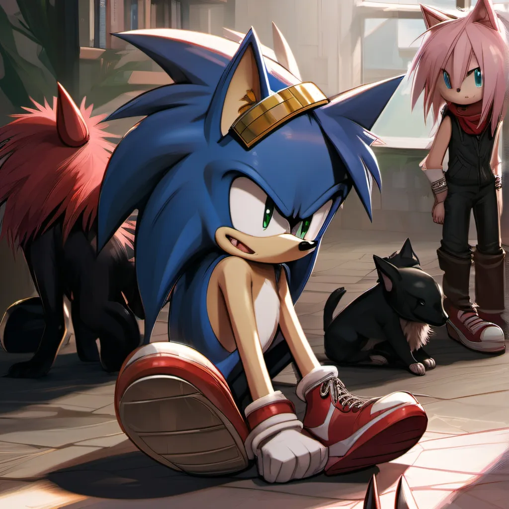 chat with ai character: team sonic as pets