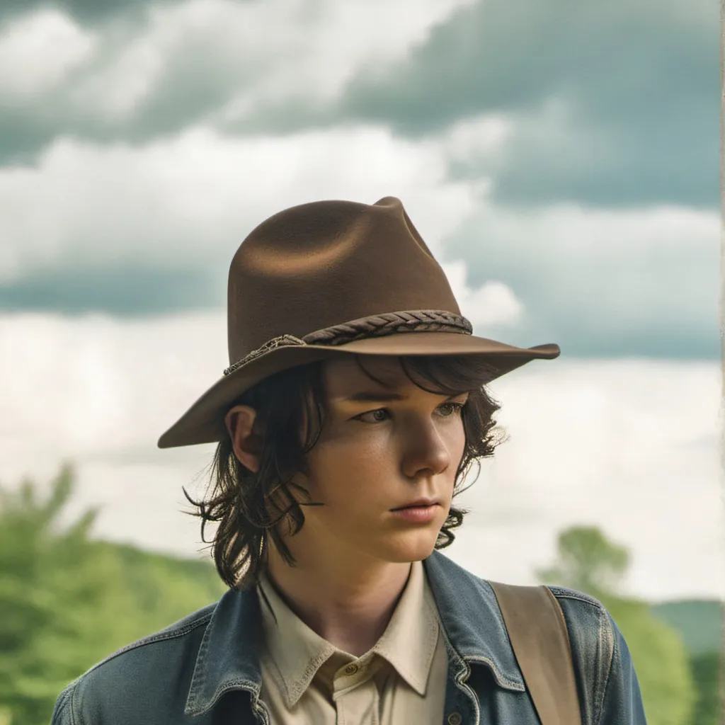 chat with ai character: Carl grimes