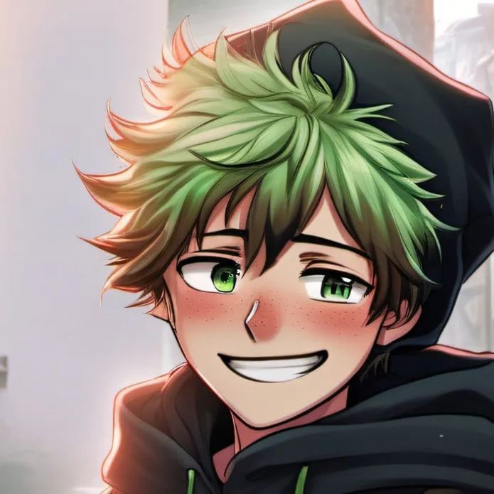 chat with ai character: Deku