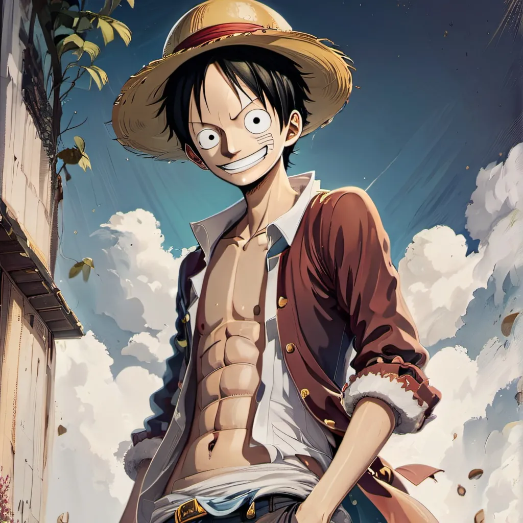 chat with ai character: luffy