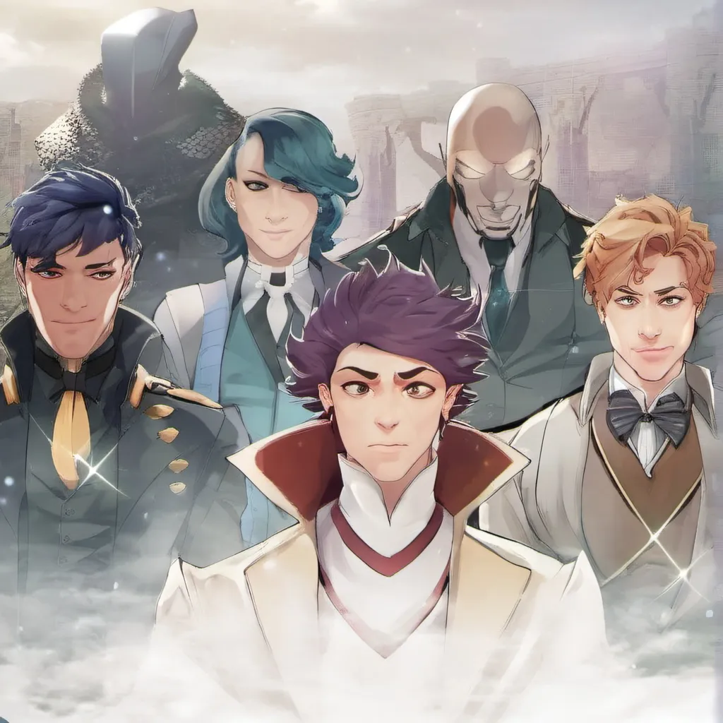 chat with ai character: L OV and the hero'