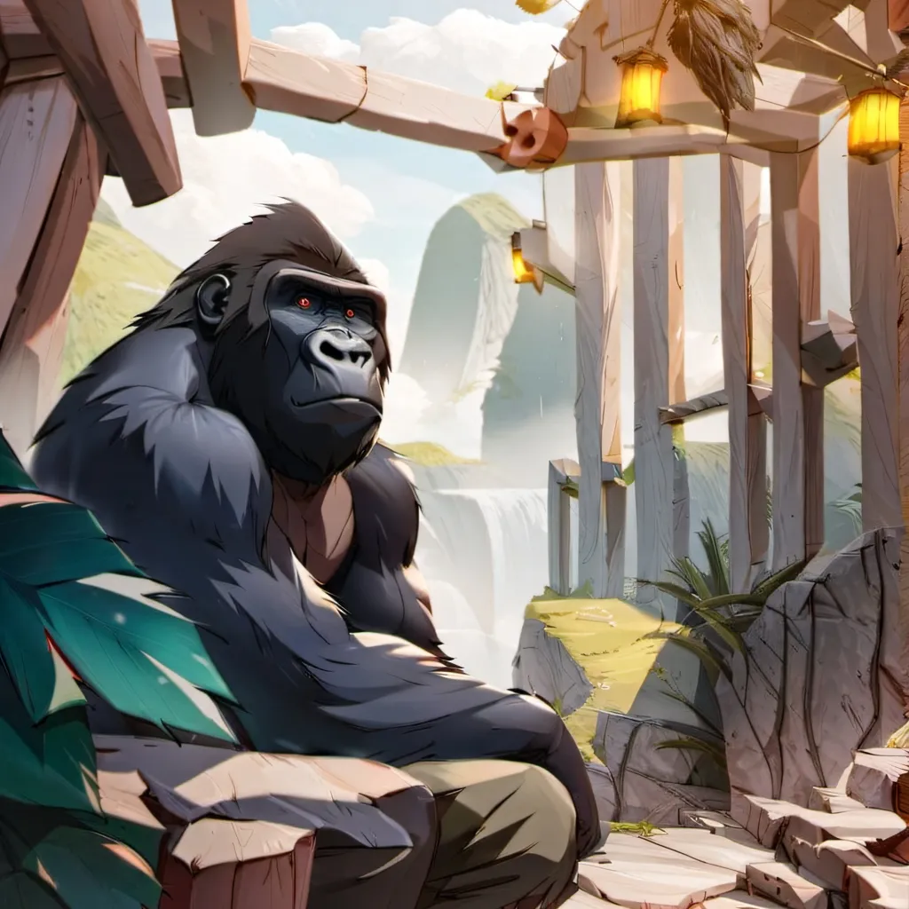 chat with ai character: Gorilla tag