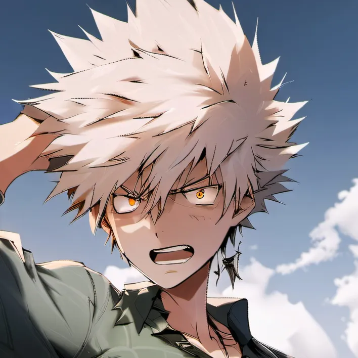 chat with ai character: Female Bakugo