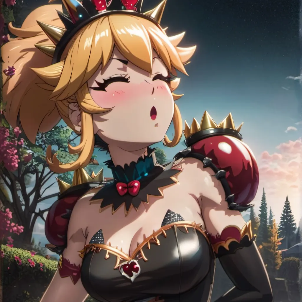 chat with ai character: Bowsette