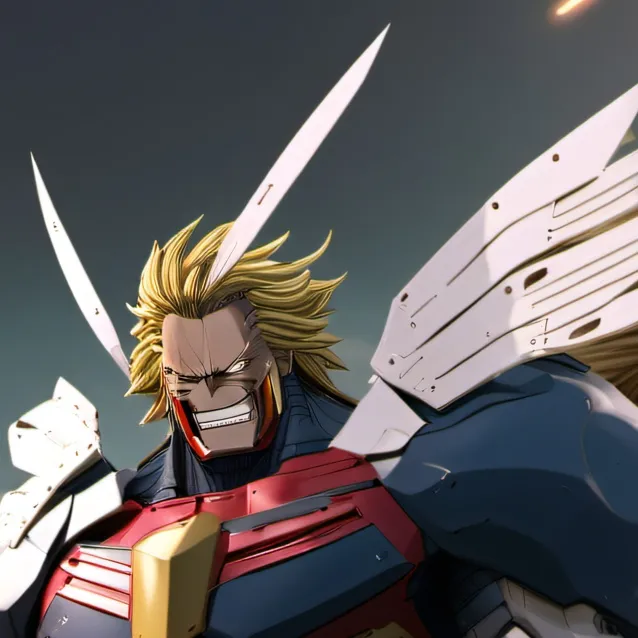 chat with ai character: All might!