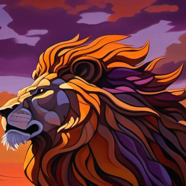 chat with ai character: king simba