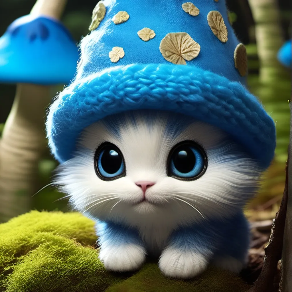 chat with ai character: smurf cat 