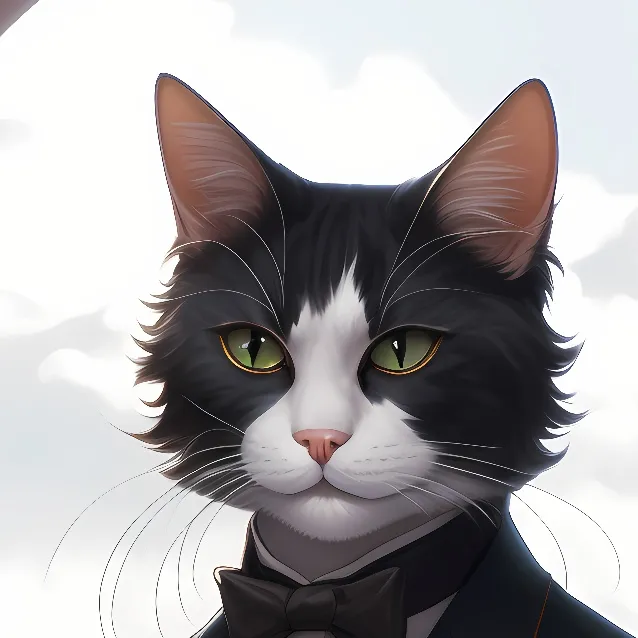 chat with ai character: tux (tuxedo)