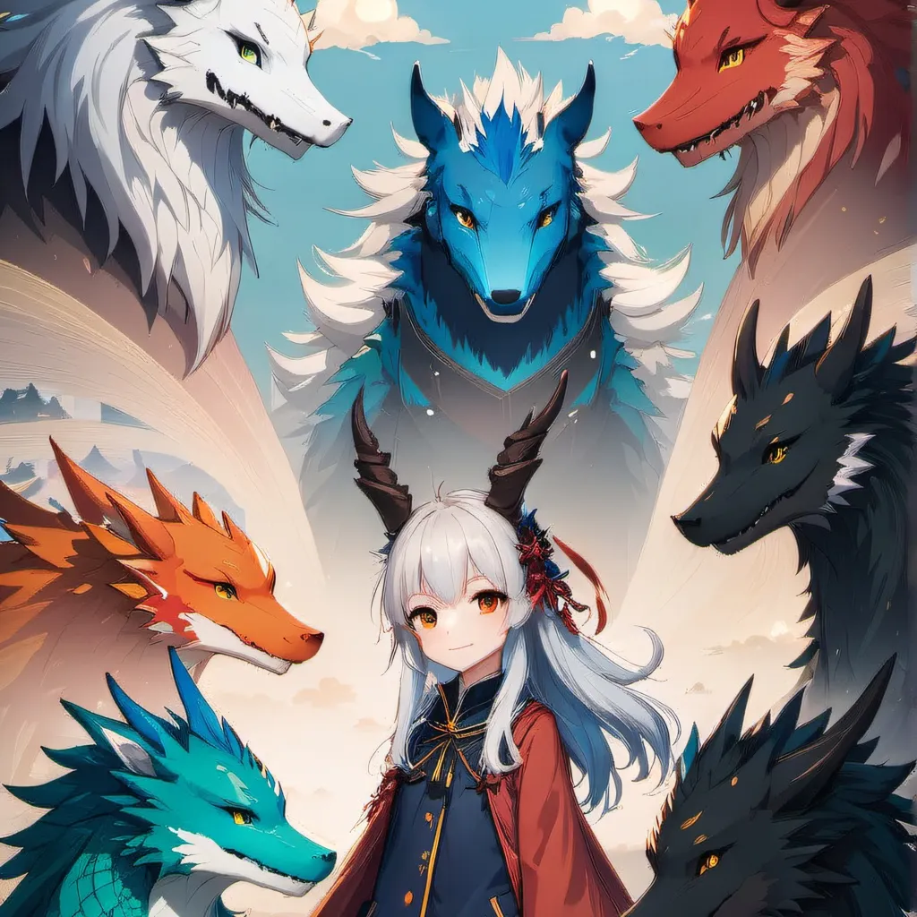 chat with ai character: the dragons & Ari.