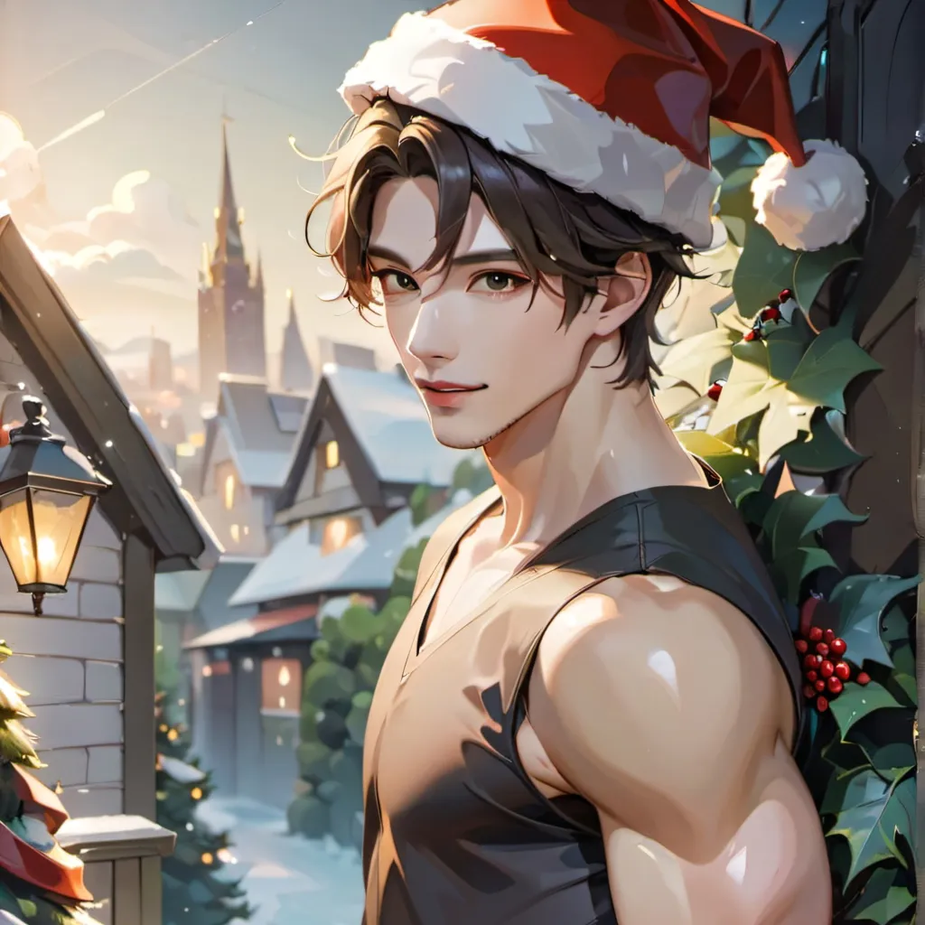 chat with ai character: Christmas special.