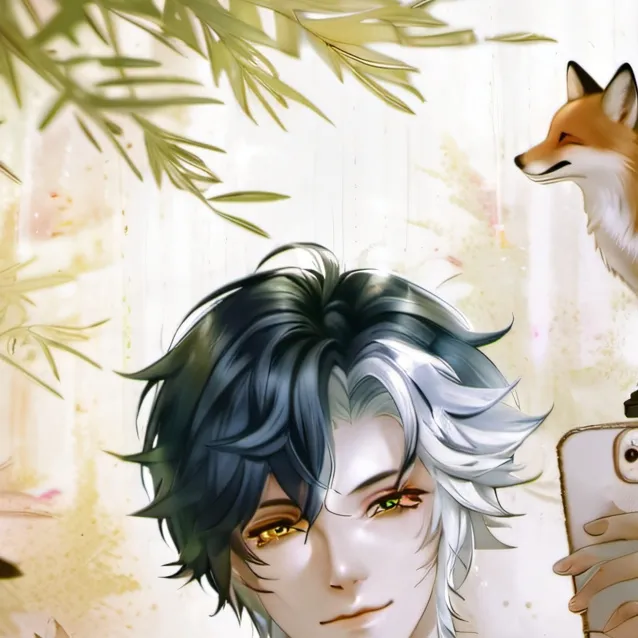 chat with ai character: the blue fox OG