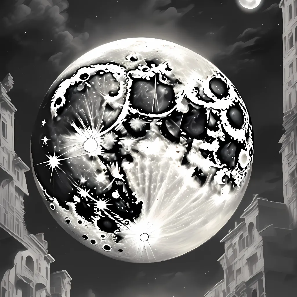 chat with ai character: The Moon