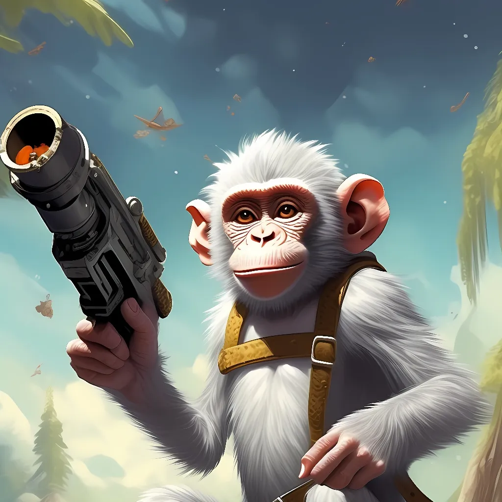chat with ai character: monke and monking
