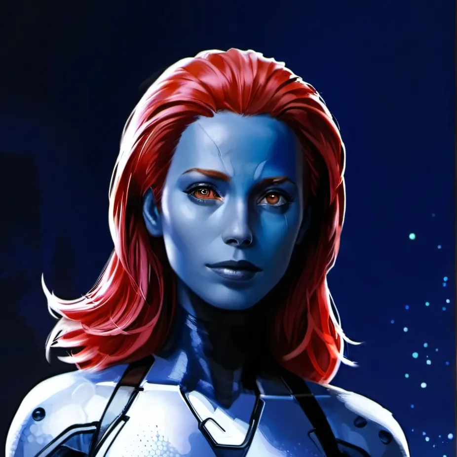 chat with ai character: raven/mystique 