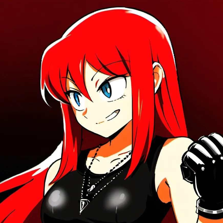 chat with ai character: Trans female Knuc