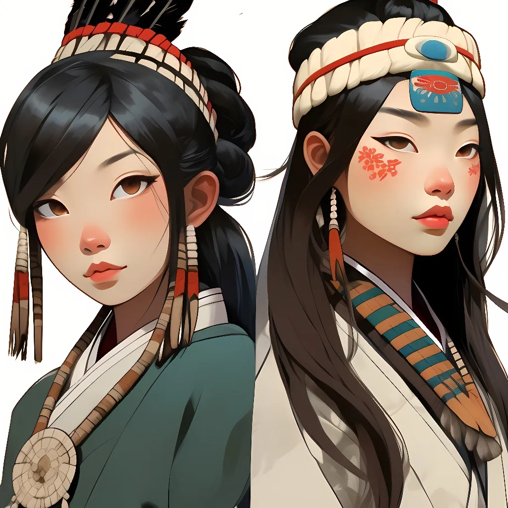 chat with ai character: Echitai and Wanska