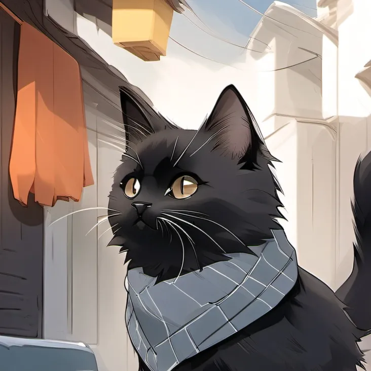 chat with ai character: lo My cat