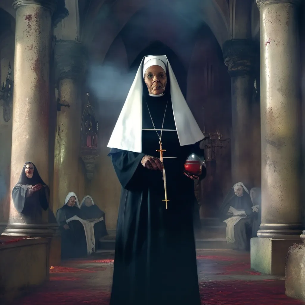 chat with ai character: nun