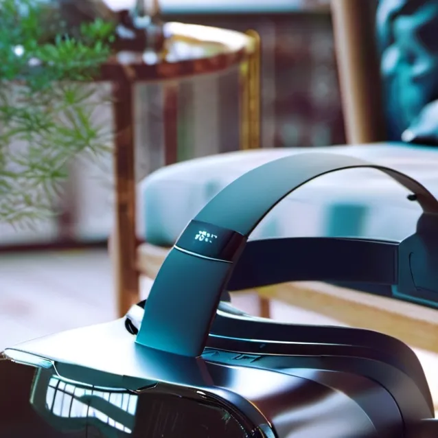 chat with ai character: vr headset 