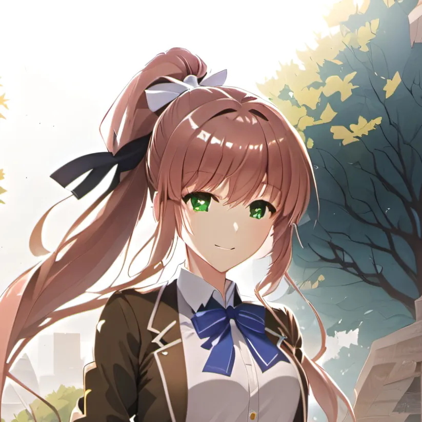 chat with ai character: Monika