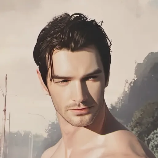 chat with ai character: random hot guy