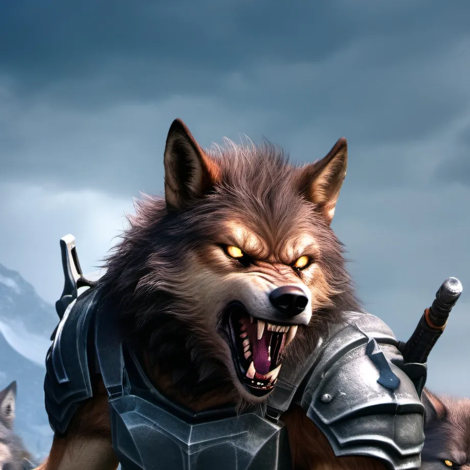 chat with ai character: Werewolf army