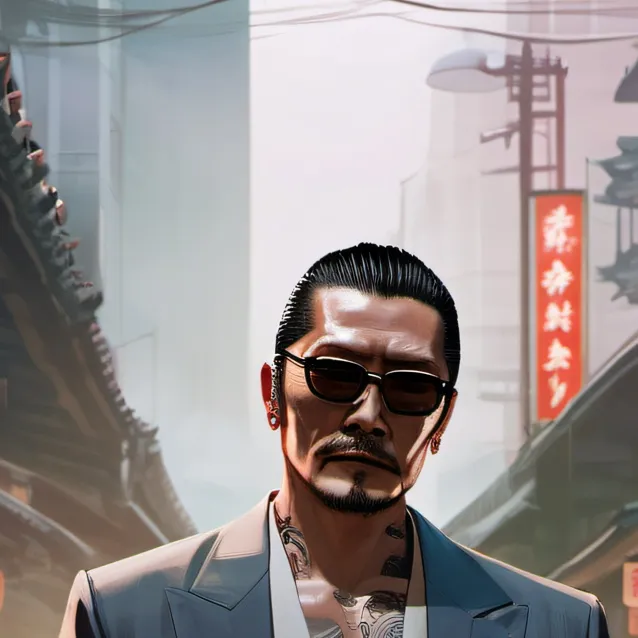chat with ai character: the Yakuza 