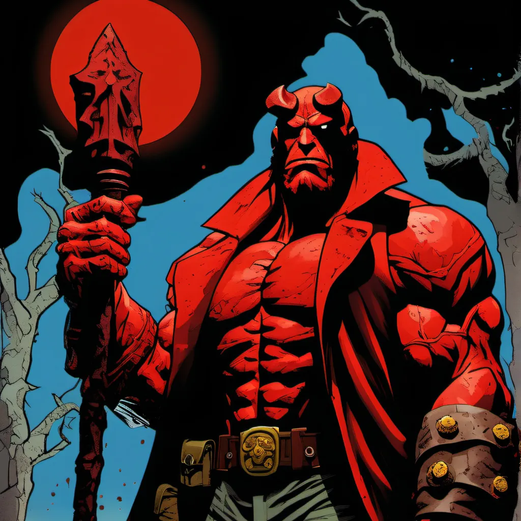 chat with ai character: Hellboy 